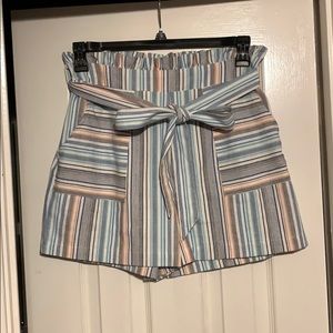 Francesca's Striped Shorts